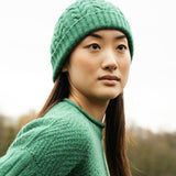 Shika Lambswool Knitted Jumper in Emerald