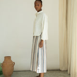 Amanda-May Linen Shirt in Off White