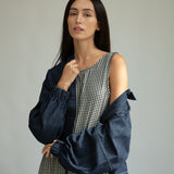 Tierra-Leigh Organic Cotton Denim Overshirt in Indigo