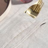 Matilde Linen Cutlery Holder - 2 Pack by HANNAH BEAUMONT
