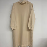 Orini Organic Cotton Felpe Dress in Cream