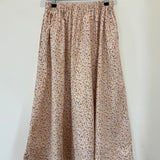 Nila-Paige Organic Cotton Skirt in Pink Ditsy Floral S Preloved