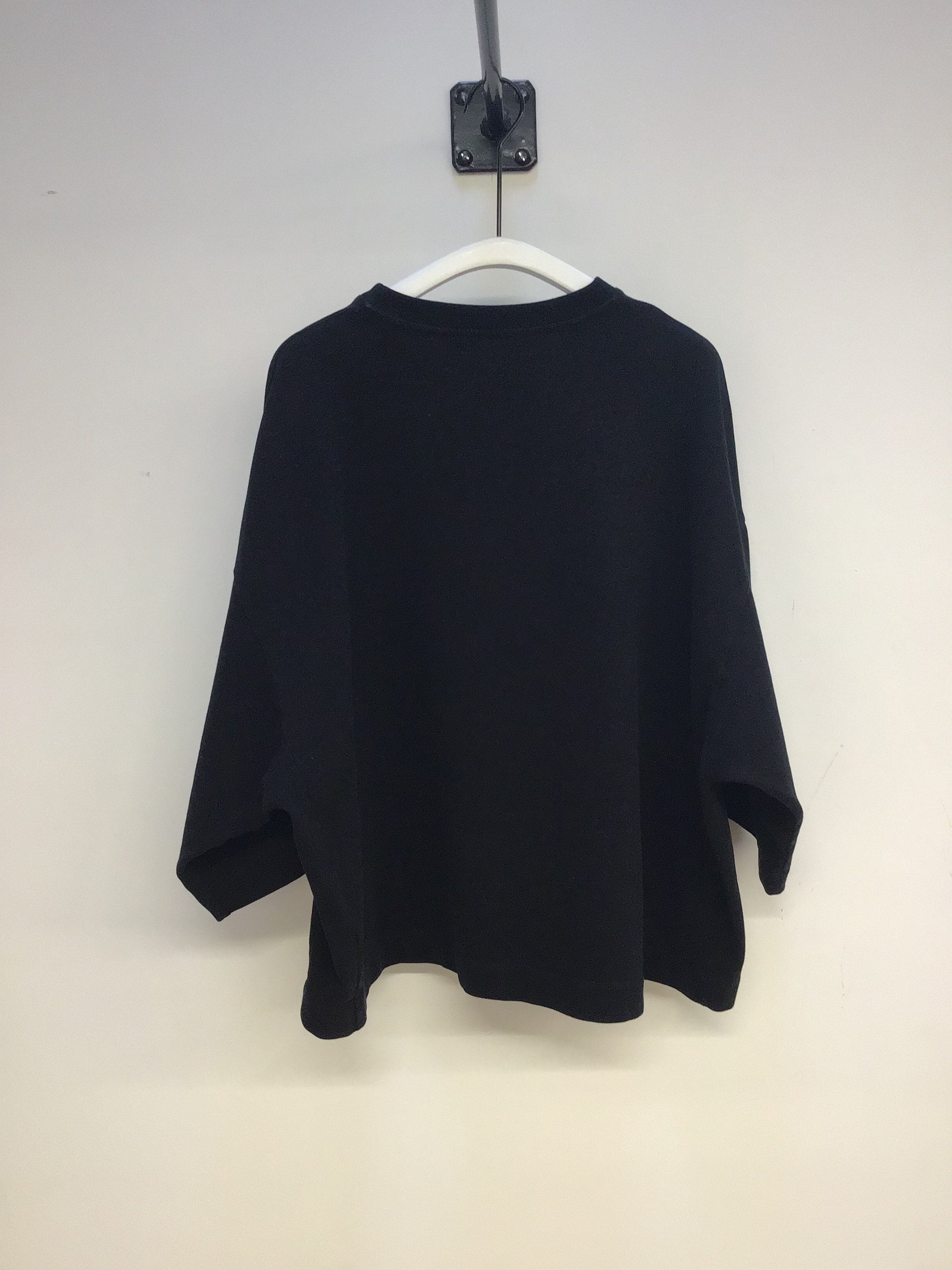 Bobbie Organic Cotton Top in Black L Preloved