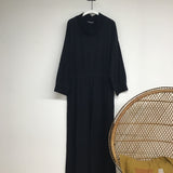 Tinley Organic Cotton Jumpsuit in Black L Preloved