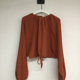 Chaya Organic Cotton Top in Paprika S Preloved