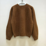 Maria Lambswool Jumper in Tan XS Preloved