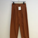 Enola Organic Cotton Trousers in Caramel S Preloved