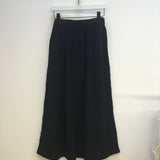 Ursa Organic Cotton Skirt in Black S Preloved