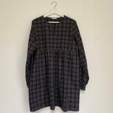Eloise-Cay Dress in Black & White Check Size S Preloved