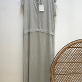 Sara Linen Dress in Silver S Preloved