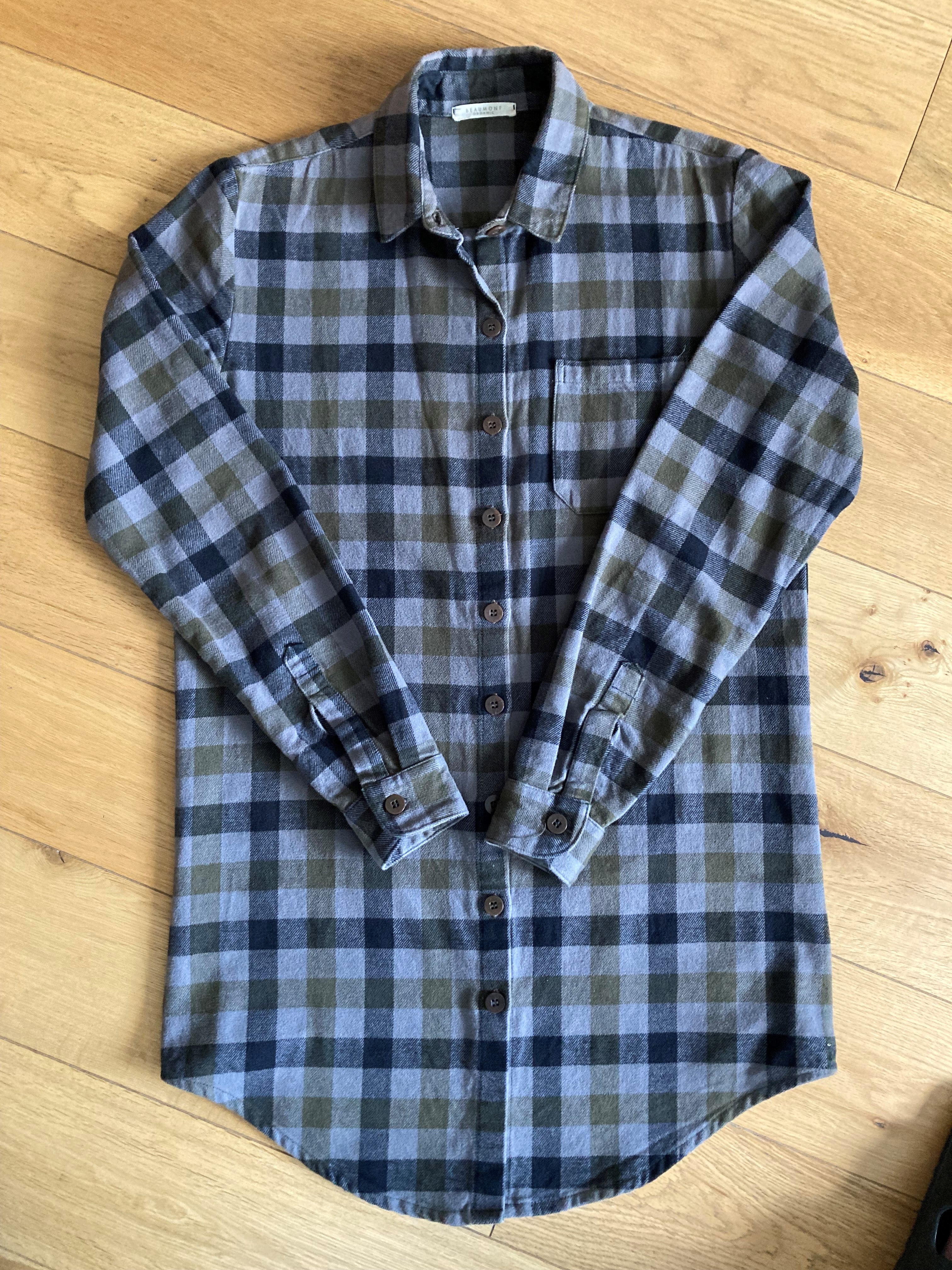 Kelly Shirt In Navy Check Size S