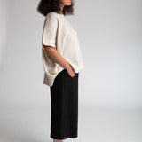 Nicole-May Linen Trouser in Black Size XS Preloved