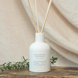 Shiso Vetiver and Frankincense 100ml Reed Diffuser in White Ceramic