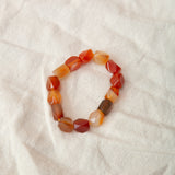 Carnelian Nugget Bracelet