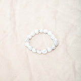 White Howlite Nugget Bracelet