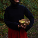Kelda Merino Extrafine Virgin Wool Jumper in Classic Navy
