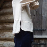 Annika Organic Cotton Shirt in Ecru