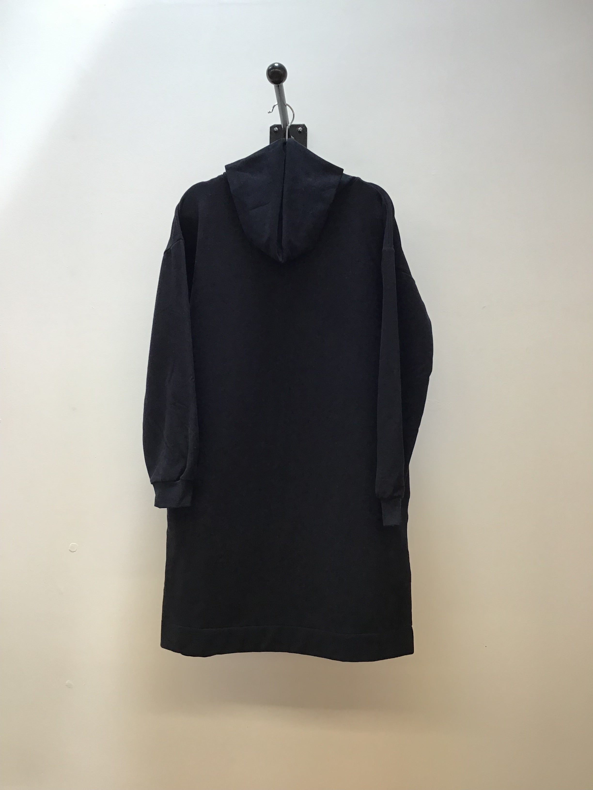 Orini Cotton Felpe Dress in Black Sample