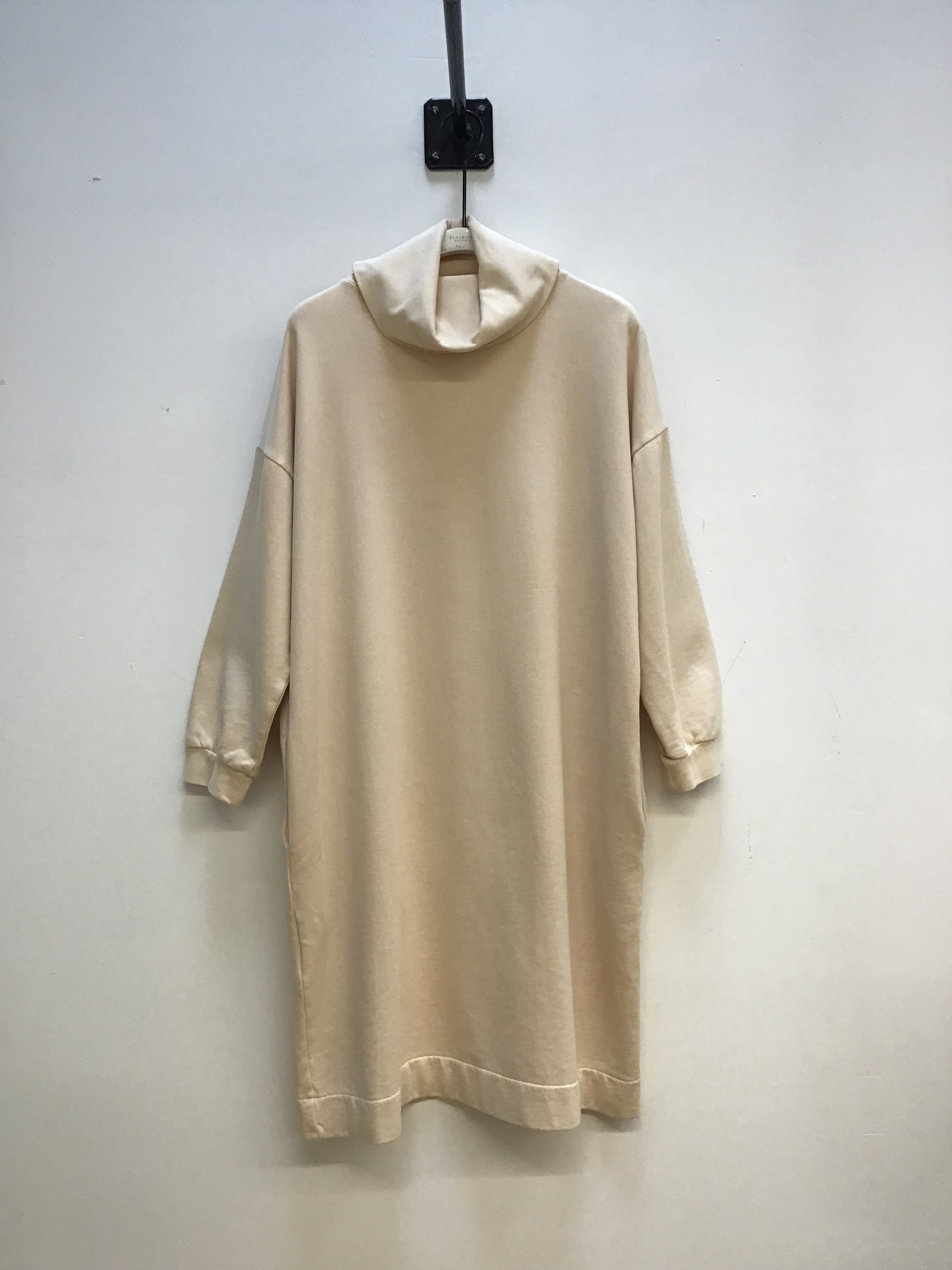 Orini Cotton Felpe Dress in Cream Sample