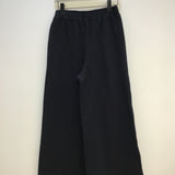 Taya Organic Cotton Felpe Trousers in Black Sample