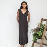 Catalina-Lou Lyocell Dress in Charcoal