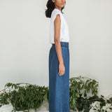 Aukai Organic Cotton Top in White