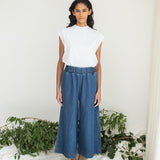 Aukai Organic Cotton Top in White