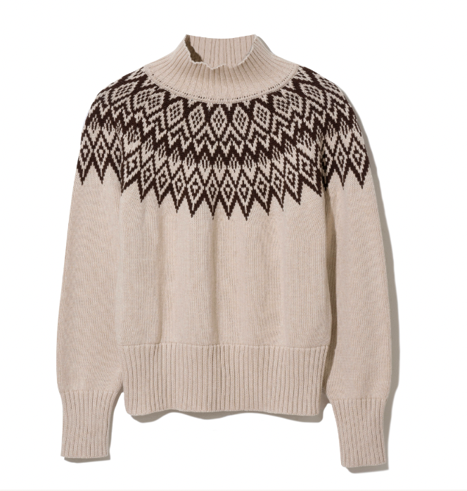 Jillian Organic Cotton Jumper in Ecru