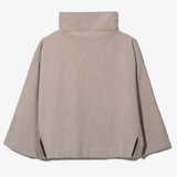 Nadine Organic Cotton Sweatshirt in Beige Marl