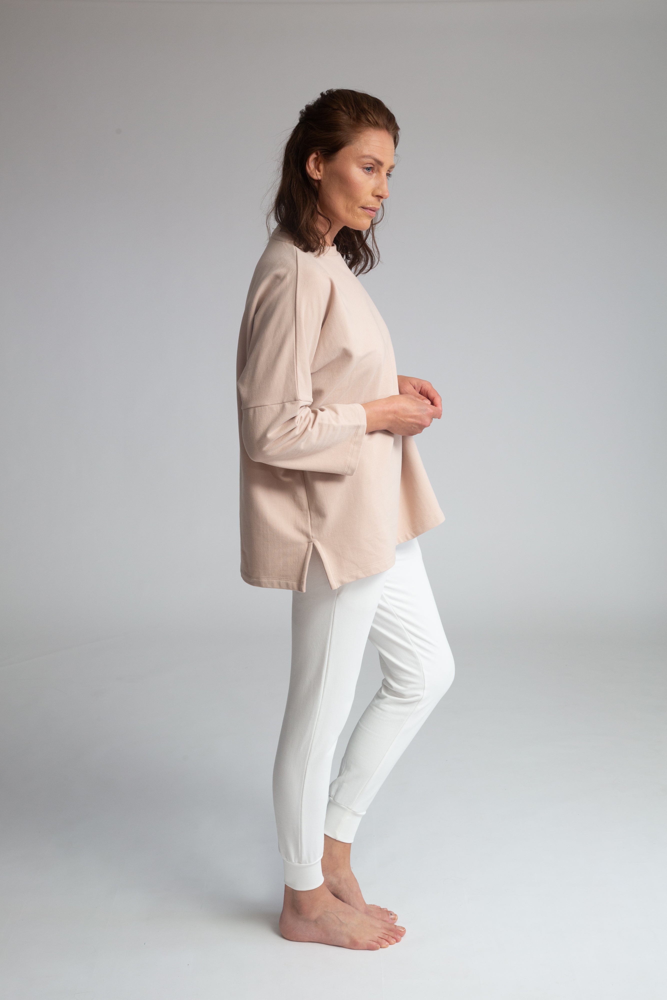 Soma Organic Cotton Sweatshirt in Crepe Size XS