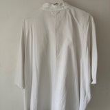 Terry Organic Cotton Shirt in White S Preloved