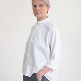 Terry Organic Cotton Shirt in White S Preloved
