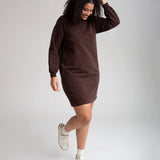 Agatha Dress in Chocolate Size S Preloved