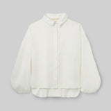 Amanda-May Linen Shirt in Off White