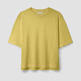 Bay Organic Cotton Top in Bright Olive