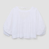 Dune Organic Cotton Top in White