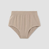 Endija Organic Cotton High Waisted Briefs In Sand