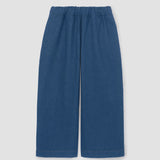 Evora-Leigh Organic Cotton Denim Trousers in Mid Blue