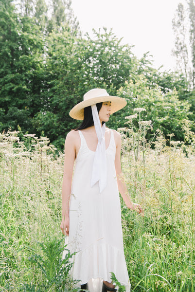 Belmira Organic Cotton Dress in Off White S Preloved
