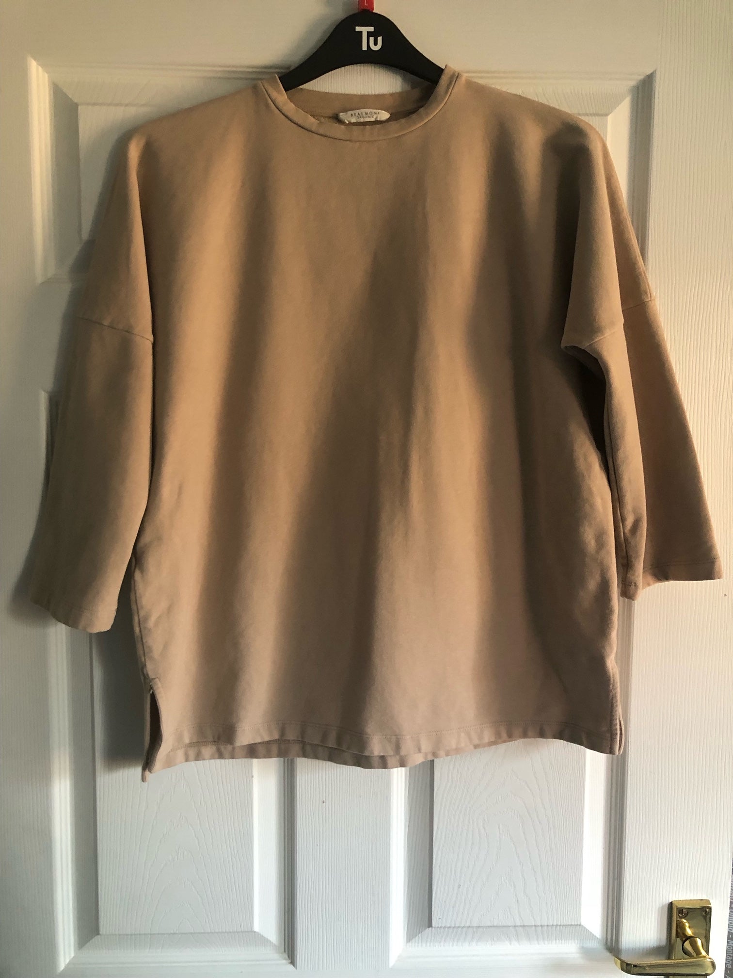 Soma Organic Cotton Sweatshirt in Crepe Size XS