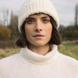Brogan Lambswool Hat in Ecru