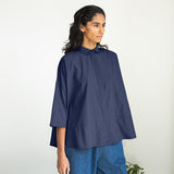 Lissie Organic Cotton Shirt in Midnight