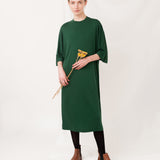 Margaux Lyocell Dress in Forest Green S Preloved
