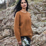 Maria Lambswool Jumper in Tan XS Preloved