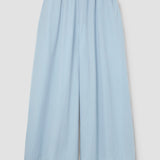 Mazu Organic Cotton Poplin Trouser in Powder Blue