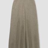 Mio-Leigh Recycled Cotton Blend Knitted Skirt in Natural