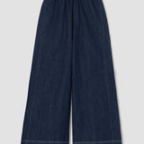 Nicole-Leigh Organic Cotton Denim Trousers in Indigo