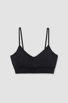 Nyra Bamboo & Organic Cotton Blend Bra in Black