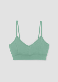 Nyra Bamboo & Organic Cotton Blend Bra in Pistachio