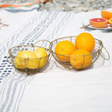 Round Wire Baskets - Set of 2
